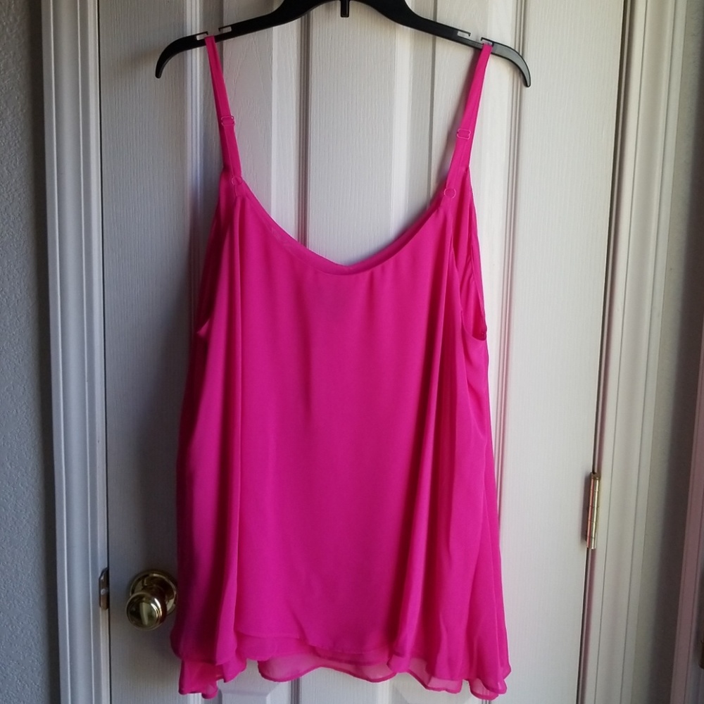 NWT WORTHINGTON MALIBOU PINK CAMISOLE